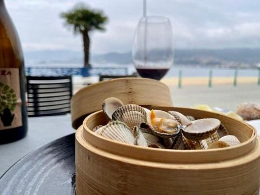 Apartamento Exclusivo A Pie De Playa Vigo Exterior foto